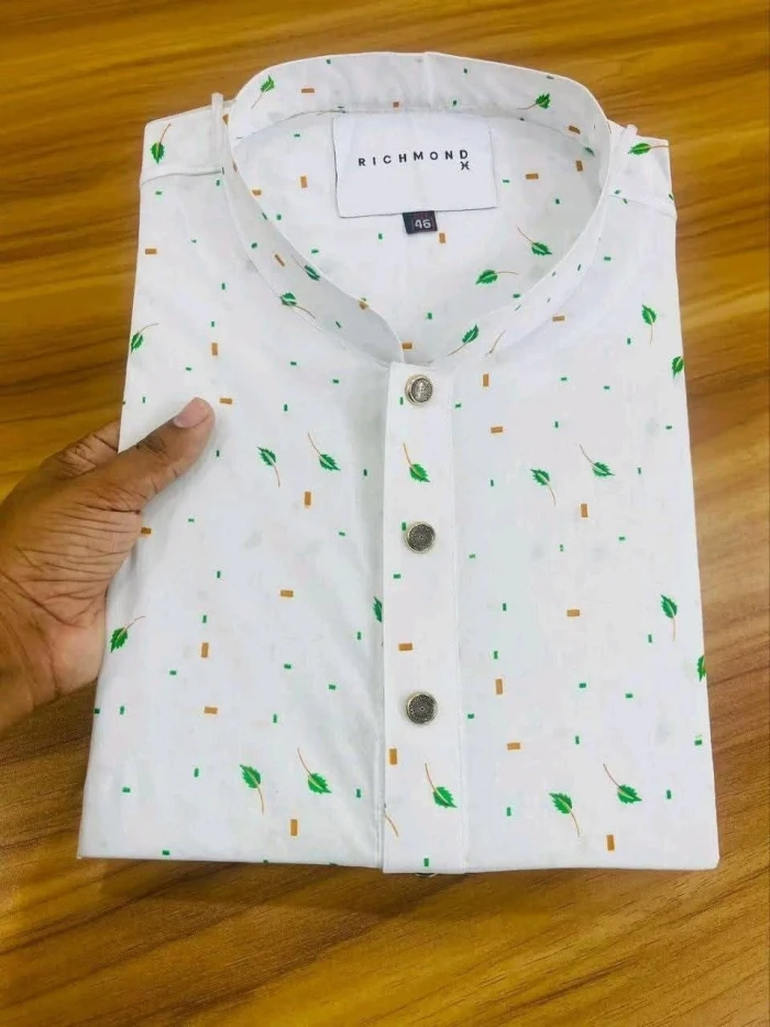 Betel leaf print ( white ) (Copy)